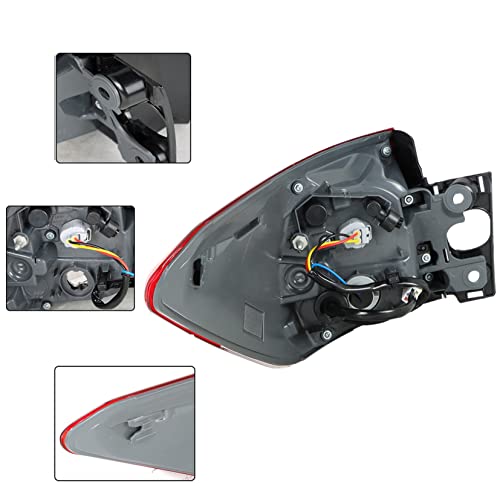 SEBLAFF 1-Pack RH Tail Light Assembly Replacement for Highlander 2017-2019 Passenger Side by SEBLAFF - Used condition - Image 5