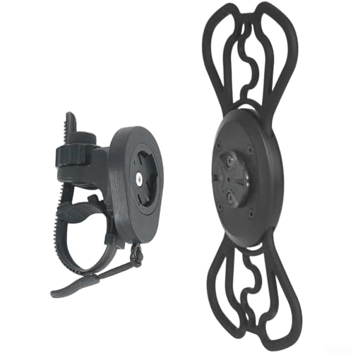 Image of For Garmin Bike Computer Mount with Dual Functionality for Smartphones 4.7-6.9 Inches Nylon Silicone Construction for Handlebar Stability (C)