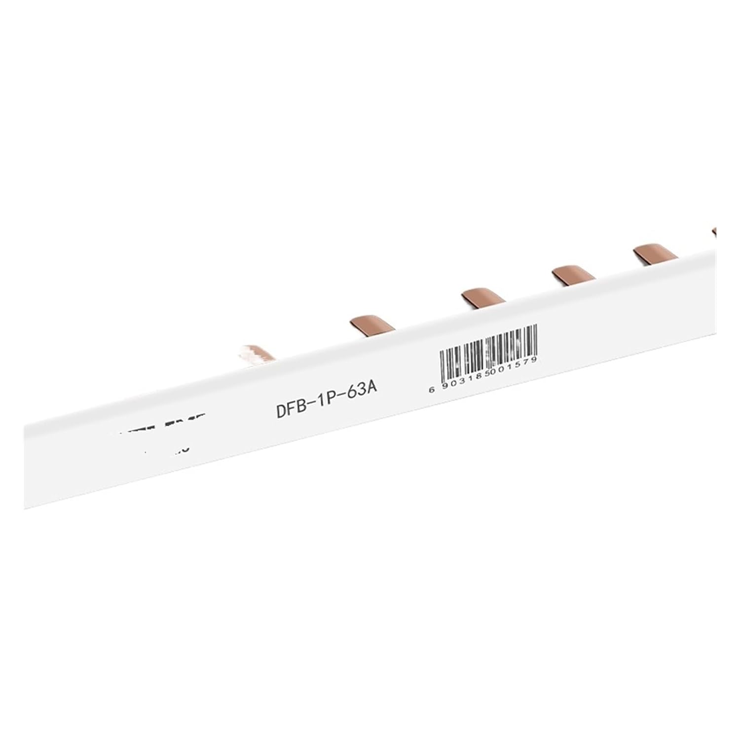 Air Switch Copper Row Circuit Breaker 1p 1p+n 2p air Switch Wiring Row Terminal Block Bus(DF-2P-63A-24 Circuits)