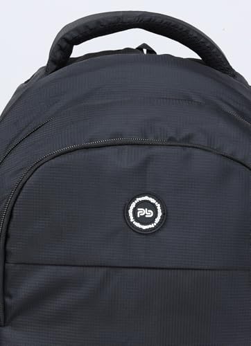 Image of PB Pearlbags FLAUNT 25L Solid Casual Backpack,3 Compartment,Premium Fabric,Water Resistant Anti Theft,School & College Bag for Boys and Girls,Office & Travel Bag for Men and Women,48X31X17 Cms