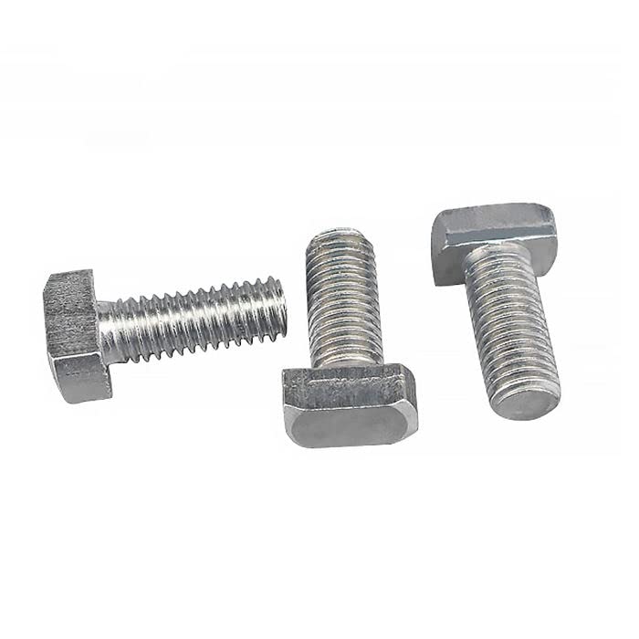 Image of Rely⇒VP INDUSTRIES (Pcs-15) M6 Square Head Bolt Stailness Steel | Furniture Bolt for Crib Bunk Bed Furniture Cot