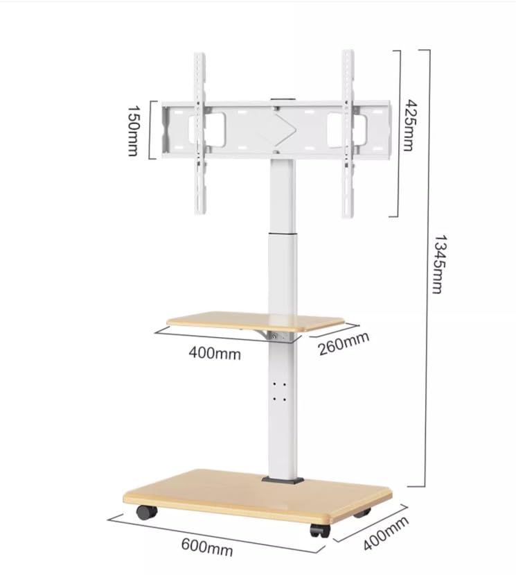Soporte móvil para TV 37-75 pulgadas con ruedas miniatura 2