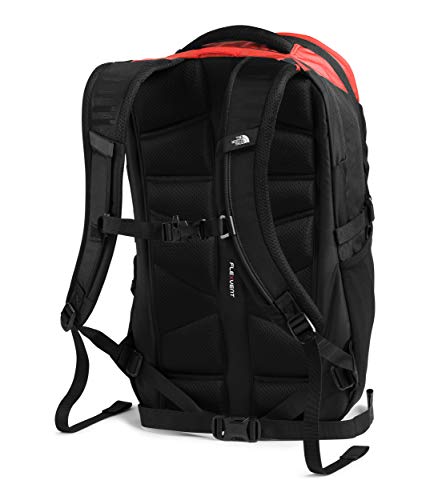 The North Face Borealis Laptop Backpack - Bookbag for Work, School, or Travel, Flare Ripstop/TNF Black, One Size