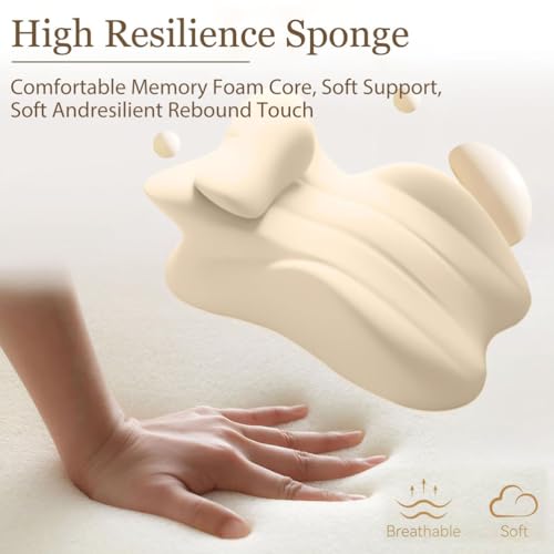 Almohada Espuma Alta Densidad 58x46 cm Ergonomía 27° miniatura 4