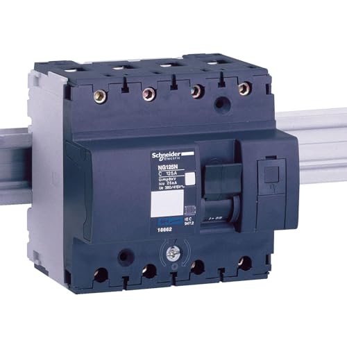 Schneider Electric 18657 Acti9 NG125N - disjoncteur modulaire - 4P - 80A - courbe C