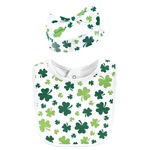 Image of Hudson Baby Unisex Baby Bandana Bibs and Headbands