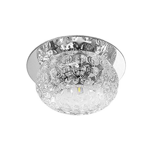 Iluminación de techo de cristal LED empotrada para salón y comedor moderno