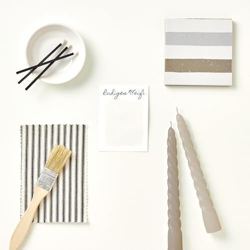 Rust-Oleum wasserbeständiger Fliesenlack für das Badezimmer in mattem Finish -Ruhiges Weiß 750ml