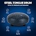 Steel Tongue Drum 11 - Tone Percussion Instrument 6in Carbon Steel Hand Pan - Soothing Sound Therapy for Meditation, Kids & Adults, Musical Gift for Ages 5-9
