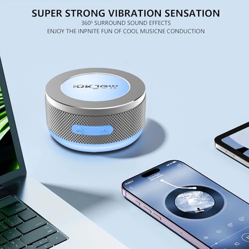Image of Bone Conduction Speaker Bluetooth Portable Vibration Speaker RMS 7.5W