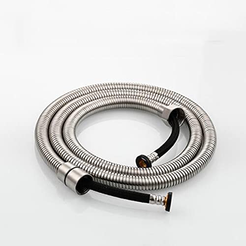 Robinet de baignoire ensemble de douche mitigeur inox avec douchette - 5