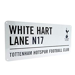 Tottenham Hotspur White Hart Lane Straßenschild