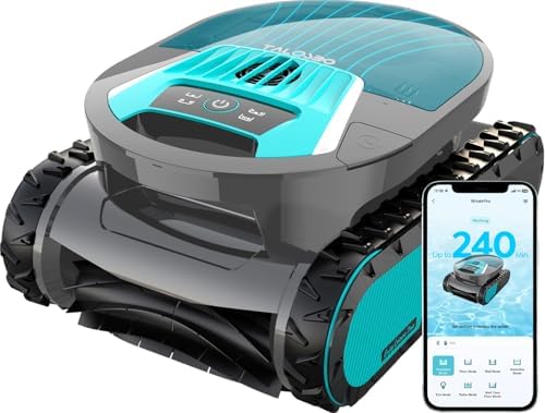 2026 New TALOSBO Pleco Pro Cordless Robotic Pool Cleaner, Smart N...