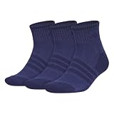 adidas Mens Cushioned X Socks (3 Pairs) Multiple Heights, Durable & Comfortable