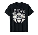 Cute Hiss Cats Rock Kittens Kitty Rocking Music Cat Lovers T-Shirt