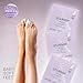 STARSKIN Magic Hour, Exfoliating Foot Mask Sock with Lactic and Glycolic Acid, Gently Removes Calluses and Dead Skin for Effective Peeling, K Beauty Skincare (4 Pack)
