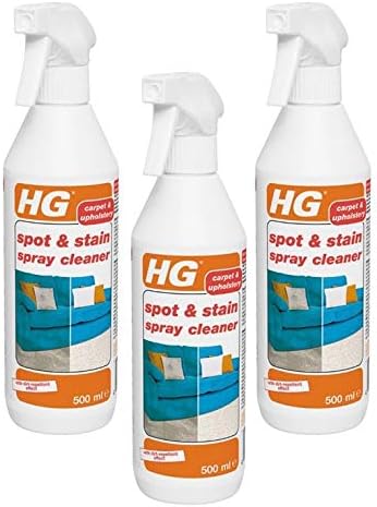 HG Spot & Stain Spray Cleaner 500ml (Pack of 3) - 152050106 x 3