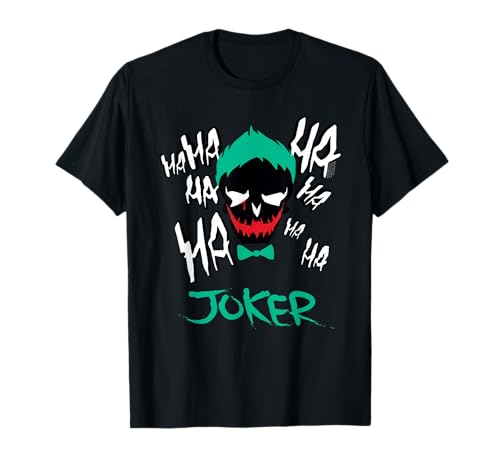 DC Comics T-shirt Suicide Squad Joker Icon, Preto