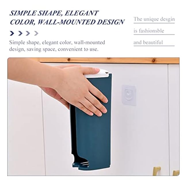 Hemoton 2pcs Grocery Storage Bag Holder Pocket Wall Trash Shopping Bag Holder Dispenser Storage Box Pocket Protector