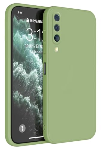 Topme Funda para Samsung Galaxy A50 / A50S / A30S (6.4' Inches) Carcasa Caja Case Estuche, Funda Protectora de Piel de Silicona TPU - Verde Matcha
