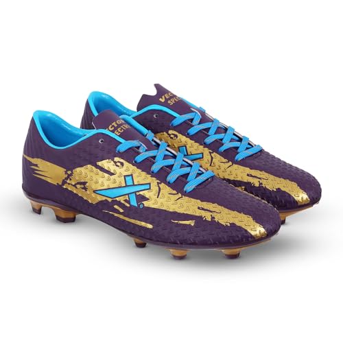 Image of Vector X Spectre 2.0 Football Shoe /Studs, Double Colored TPU Sole, Padded Footbed, Premoulded Heel Shoe for Men