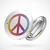 peace button cookies Geschenkidee: Überrasche deine Liebsten mit einem schönen Souvenir deiner Lieblingsstadt oder andern schönen Motiven, für Mama und Papa zum Geburtstag, Muttertag oder Vatertag sowie zu Feiertagen wie Ostern und Weihnachten deine Schwester, Bruder, beste Freundin oder Freund