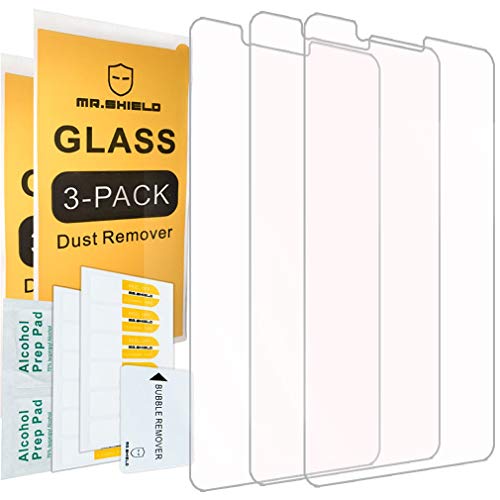 [3-PACK]-Mr.Shield Designed For ZTE Blade Z Max [Tempered Glass] Screen Protector