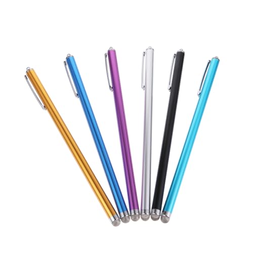 Lápices capacitivos para tabletas y teléfonos inteligentes con punta reemplazable SEWACC 6