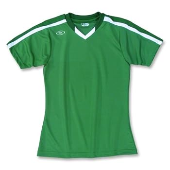 Apparel Xara Brittania Women's Soccer Jersey (Green/Wht) Book