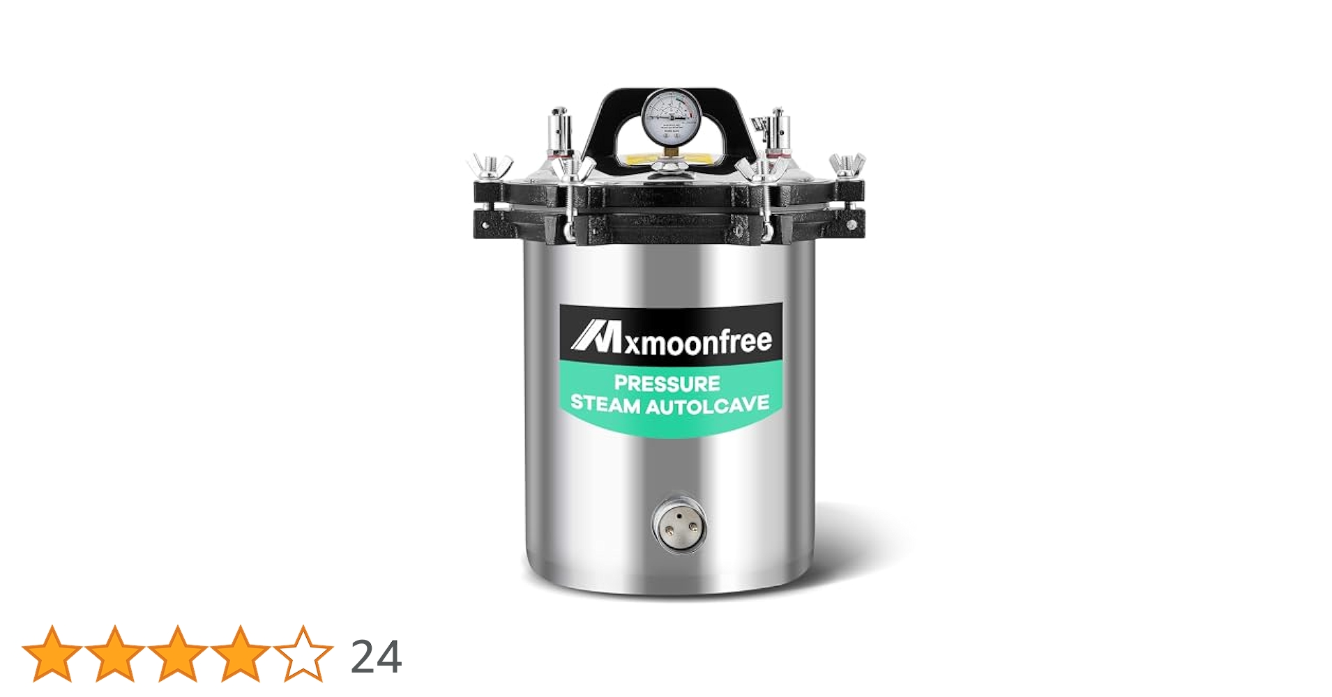 Amazon.co.jp: Mxmoonfree 8L 高圧蒸気滅菌器 オートクレーブ