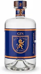 GIN TRADICIONAL ARTESANAL SAN MARCO DI LEON-DUPLA DESTILAÇÃO-SABOR SUAVE HERBAIS E FLORAIS 43% vol. 700 ml