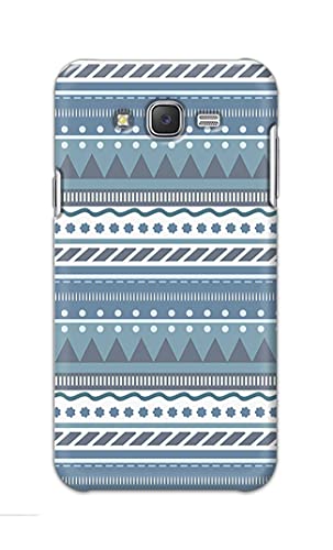 Image of PRINTFIDAA Printed Hard Back Cover Case for Samsung Galaxy J7 2015 | Samsung J7 NXT Back Cover (Seamless Geometric Tribal Pattern) -1803