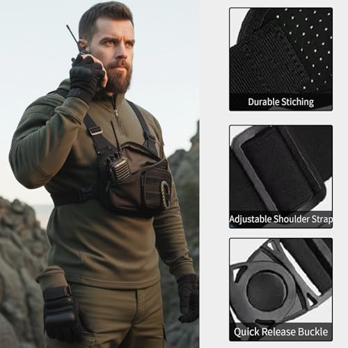 Tactical Chest Bag for Men Women