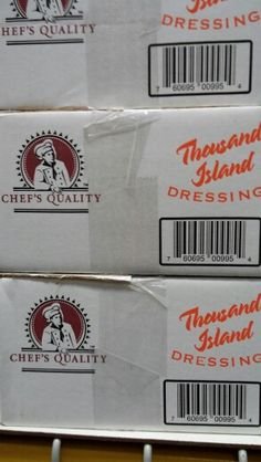Chef's Quality: Thousand Island Dressing 1.5 Oz. (120 Pack Case)