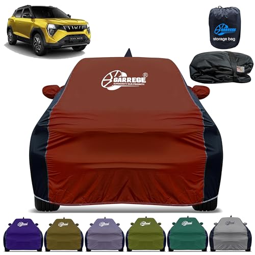 Image of Car Cover for Xuv 3Xo All-Weather & Scratch Protection with Mirror & Antenna Pockets | Washable Fabric | Custom Fit | Premium Multicolor | We Send Any One Color from Showing Image