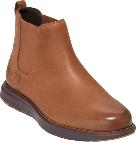 Cole Haan Men\'s Grand Atlantic Brown Chelsea Boots size 10 Amazon.com | COLE HAAN MENS GRAND ATLANTIC CHELSEA, BLACK  main image 4