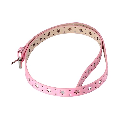 Leadigol Women Waist Belt Corset Belt Alloy Jeans Dress Decorative Accessories Thin Waist Belt Hollow Out Heart Adjustable Waistband3