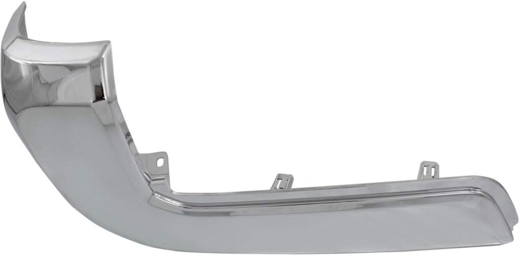 For Toyota Tacoma 2016-2022 Bumper End Driver Side | Rear | Chrome | Plastic | Replacement For TO1104131 | 5215604020