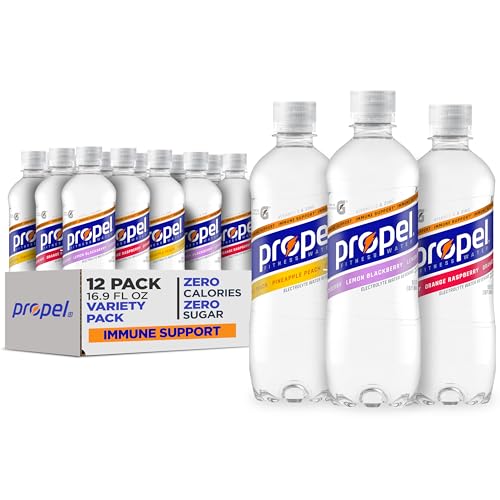 15% coupon - Propel Immune Support with C + Zinc, 3 Variety Pack, 16oz, 12 bottles