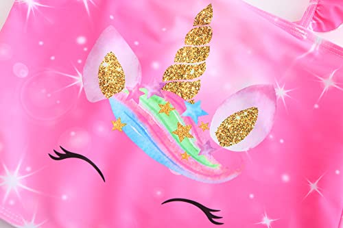 Image of Akokvlar Two Pieces Swimsuit Mermaid Bikinis Tankini Bathing Suit for Little Girls
