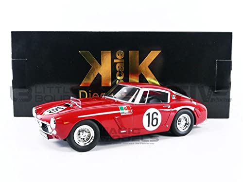 KK-Scale KKDC180863 - Ferrar. 250 Gt Swb Competizione #16 24H Le Mans 1961 - Scale 1/18 - Collectible Miniature