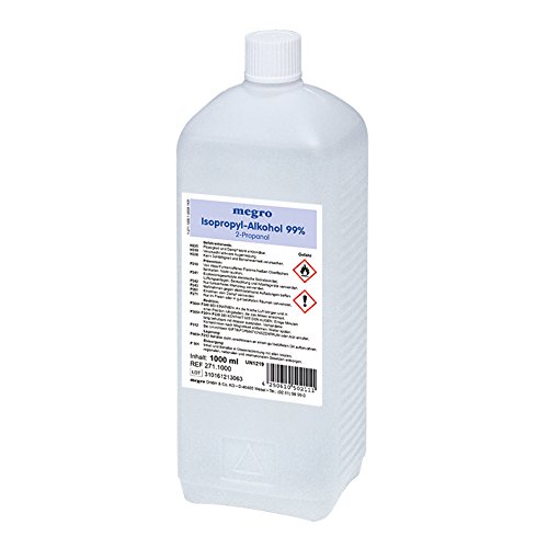 Alcool 99% 1 Ltr pour purifier l'atelier et détacher les tissus en profondeur