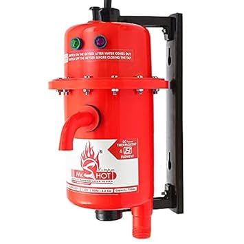 Mr.SHOT Instant Running Water Heater Economy Model/Made of First Class PPCP Plastic/Manual Reset Model