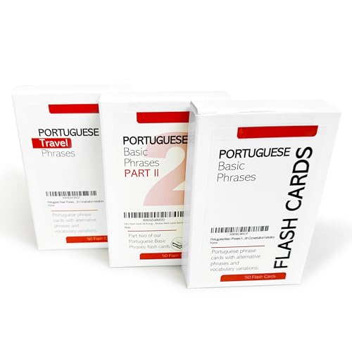 Phrases essentielles en portugais Pat's Flash Cards coffret de 150 cartes de conversation