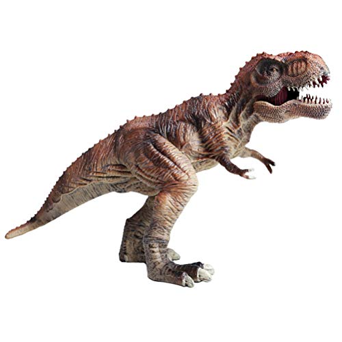 FLORMOON Juego de Dinosaurios - Realista Tarbosaurus Dinosaur- Figuras de Dinosaurio de plástico - Decoración de Pasteles de cumpleaños Juguete Escolar para niños pequeños Cover