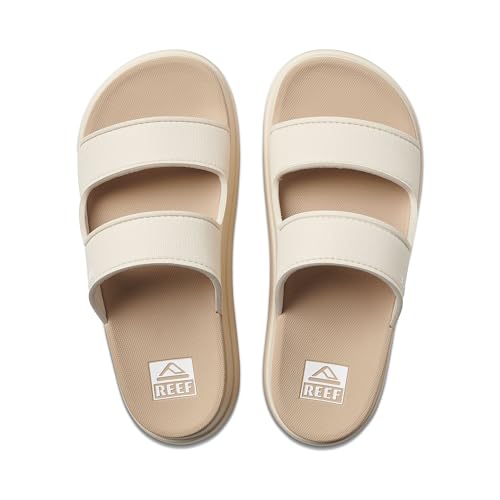 REEF Cushion Bondi 2 Bar Women's Slide Sandal, Lightweight and Supportive Footbed, Water Friendly2