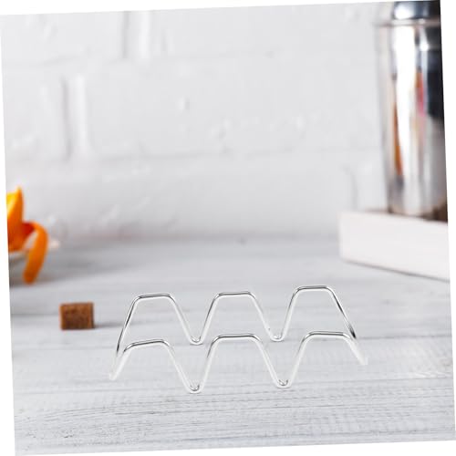 Organizador de vino apilable de acero inoxidable para encimera miniatura 5