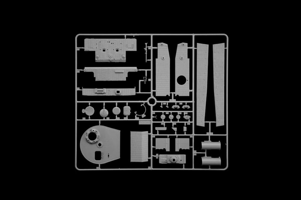 Italeri 6754 1:35 Pz.Kpfw. VI Tiger I AUSF. E sp Prod – Maquette de construction, modélisme, bricolage, loisirs, collage, kit de construction en plastique, fidèle aux détails, kit de char, militaire,