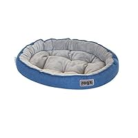 Rogz Oval Pod Cat Bed, Blue, Small