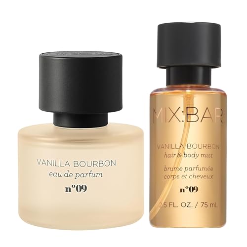 MIX:BAR Vanilla Bourbon Perfume & Body Mist Bundle | Eau